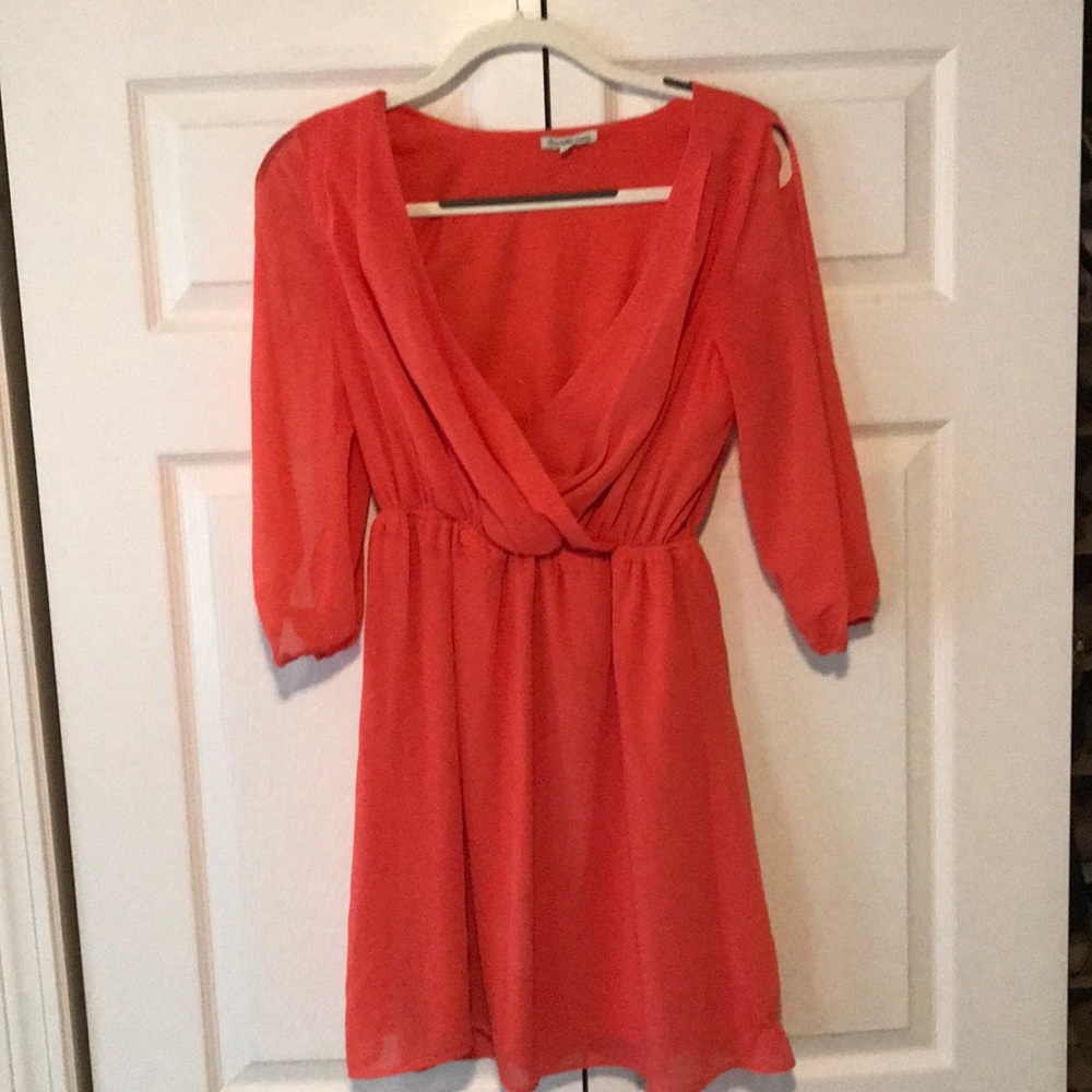 Salmon dress